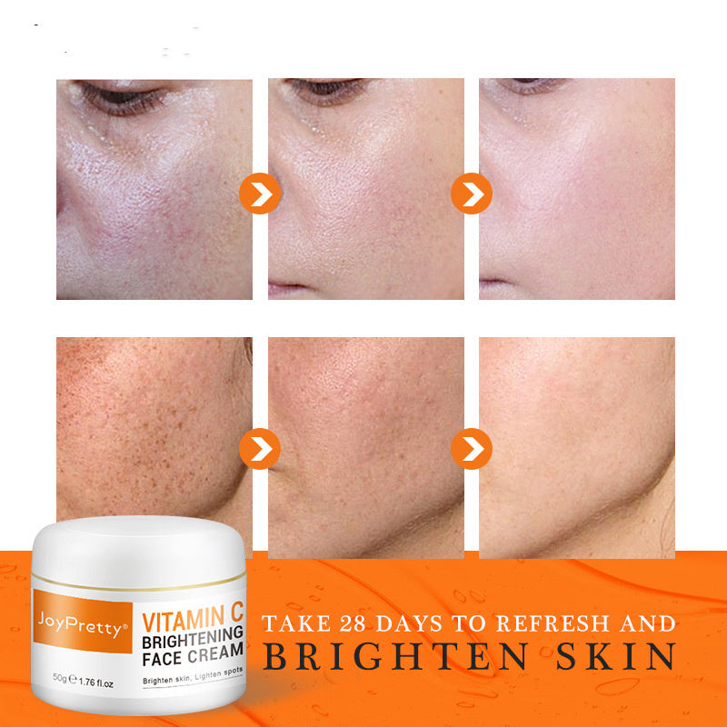 Vitamin C Brightening Face Cream - Replenishes Skin