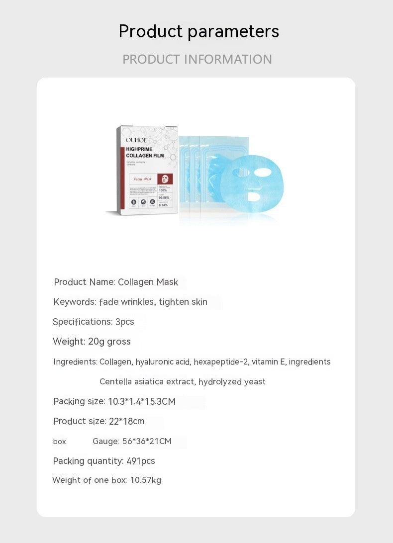 Collagen Film - Anti-aging Face Mask
