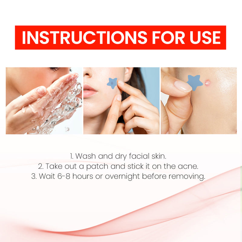 Hydrocolloid Acne Patches - Pimple Removal