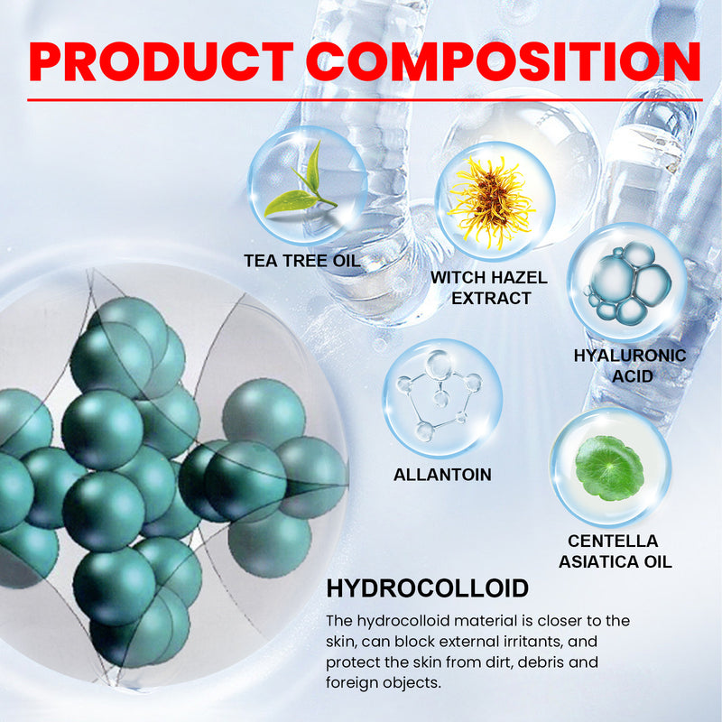 Hydrocolloid Acne Patches - Pimple Removal